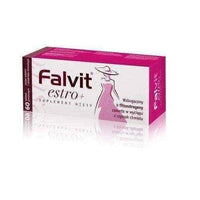 Falvit ESTRO + x 60 tablets, menopause supplements, menopause vitamins UK