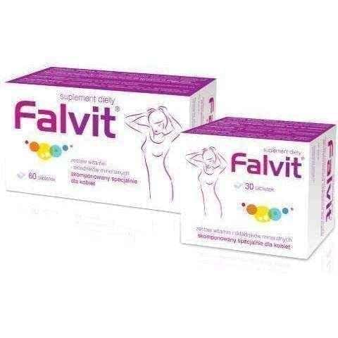 Falvit x 60 tablets + Falvit 30 tablets UK