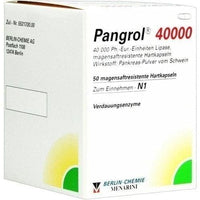 Fat maldigestion, exocrine pancreatic insufficiency, PANGROL 40,000 UK