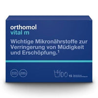 Fatigue, tiredness and lightheadedness, ORTHOMOL Vital M UK