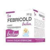 Febricold balm 1+ warming ointment 50g flu treatment UK