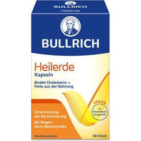 Feeling of pressure in stomach, flatulence, diarrhea, BULLRICH Healing Earth Capsules UK