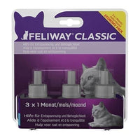 FELIWAY CLASSIC refill bottle benefit pack for cats 3X48 ml UK