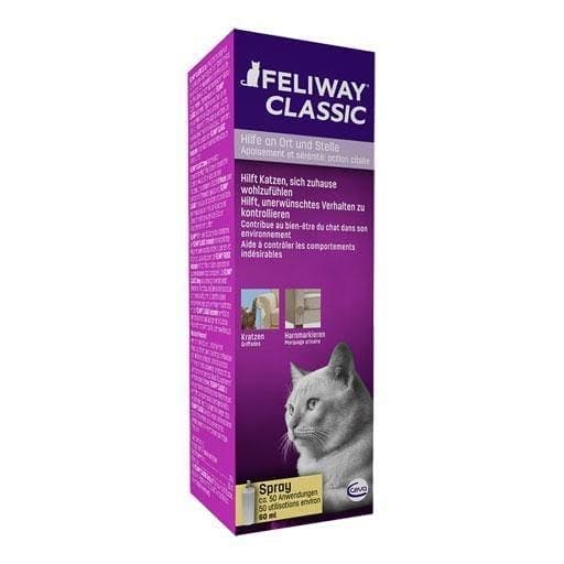 FELIWAY CLASSIC spray for cats 60 ml pheromone, pheromones UK
