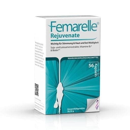 FEMARELLE Rejuvenate DT56a, Flaxseed, Biotin, menopausal women over 40 UK