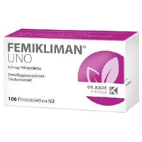 FEMIKLIMAN uno film-coated menopause. tablets UK