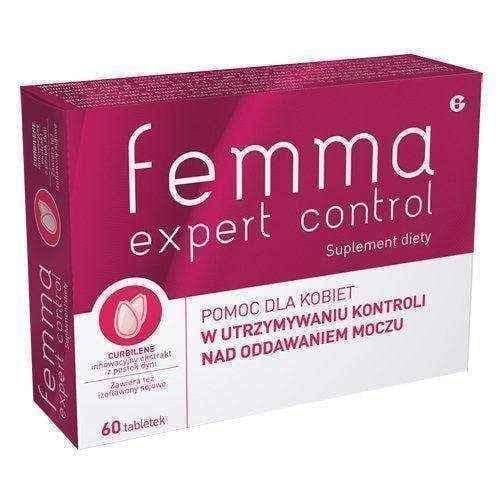 Femme Expert Control x 60 tablets, female urination UK