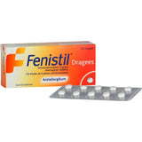 FENISTIL dragees english, Itching in chickenpox, Allergic colds, hay fever UK