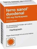 FERRO SANOL duodenal hard capsules with coated pell. 100 pc UK