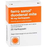 FERRO SANOL duodenal, iron deficiency anaemia treatment UK