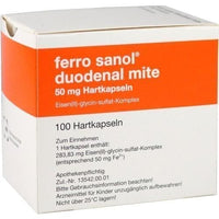 FERRO SANOL duodenal, iron deficiency anaemia treatment UK