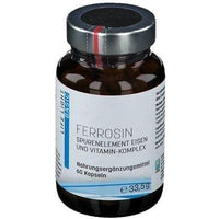 FERROSIN iron 14 mg, vitamin complex, ferrous gluconate, glycine, nicotinamide UK