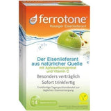 FERROTONE iron with apple concentrate and vitamin C bag. UK