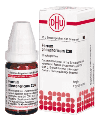 FERRUM PHOSPHORICUM C 30, blood vessels, arteries UK