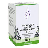 Ferrum phosphoricum D 12, BIOCHEMIE 3 tablets UK