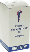 FERRUM PHOSPHORICUM D 6, pneumonia treatment, small airways disease UK