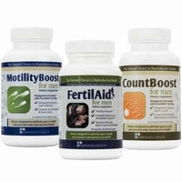 FERTILITY PACKAGE FOR MEN - Fertilaide Men, Motility B00ST and County BOOST UK