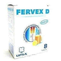 FERVEX x 8 sachets, colds and flu UK