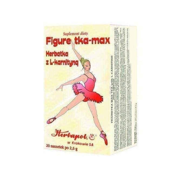 FIGURETKA-MAX With L-carnitine tea 2.5gx 20 sachets, how to lose weight quickly UK