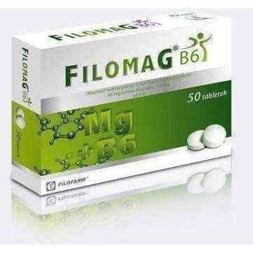 FILOMAG B6 x 50 tablets UK