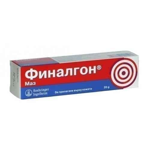 FINALGON ointment with anti-inflammatory and analgesic action 20 g UK