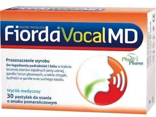 Fiorda Vocal MD x 30 lozenges UK