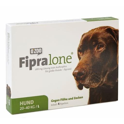 FIPRALONE Fipronil 268 mg solution to drip for large dogs UK