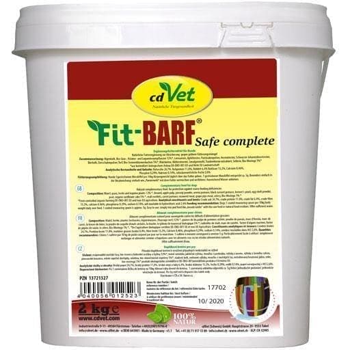 FIT-BARF Safe powder dog, cat 2000 g UK