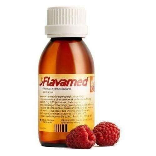 FLAVAMED syrup, acute and chronic respiratory from 1 years children UK