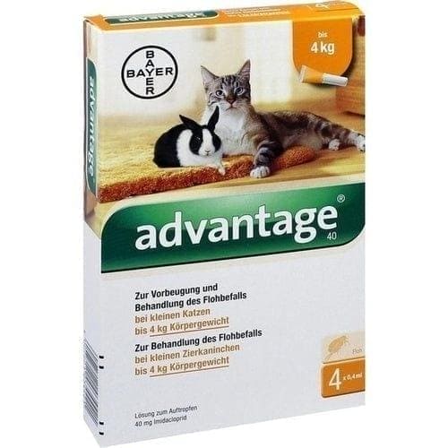 Flea infestation home treatment, ADVANTAGE, for small cats, small pet, rabbits UK