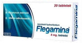 FLEGAMINA 8mg x 20 tablets cystic fibrosis UK