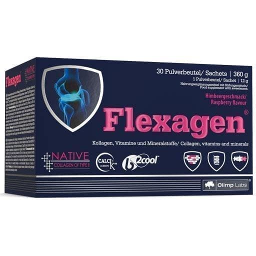 FLEXAGEN powder collagen supplements pouch UK