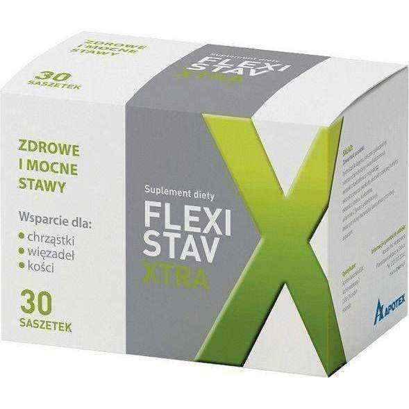 FLEXISTAV XTRA, Glucosamine, chondroitin, hyaluronic acid, incense, avocado, green tea, ginger UK