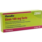 FLORADIX iron 100 mg forte film tablets UK