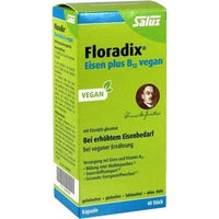 FLORADIX, iron plus, B12, vegan, capsules UK