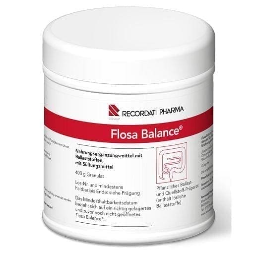 FLOSA Balance, gut balancer, inulin, psyllium husk UK