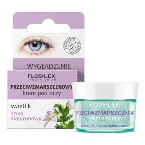 FLOSLEK Anti-wrinkle skylight eye cream and hyaluronic acid 15ml UK