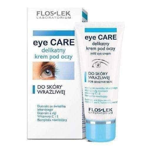 FLOSLEK EYE CARE delicate eye cream for sensitive skin 30ml UK