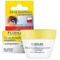 FLOSLEK Gel for eyelids and under the eyes with a skylight and camomile 10g UK