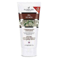 FLOSLEK Gels for foot with chestnut and ginkgo 50ml, gel for feet UK