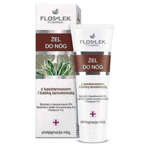 FLOSLEK Gels for foot with chestnut and plantain 50ML UK