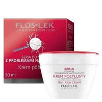 FLOSLEK Series for skin with vascular problems - Semi-fat cream 50ml UK