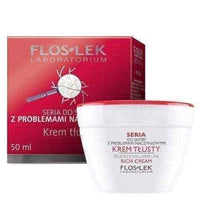 FLOSLEK series to the skin with vascular problems - fat cream 50ml UK