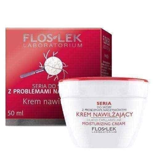 FLOSLEK series to the skin with vascular problems - Moisturizing Cream 50ml UK