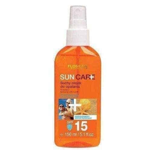 FLOSLEK Sun Care dry sun lotion SPF15 Spray 150ml UK