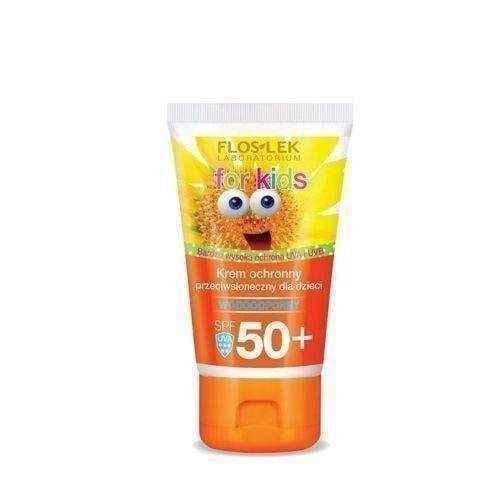 FLOSLEK SUN CARE FOR KIDS Protective Cream for Children SPF50 + 50ml UK
