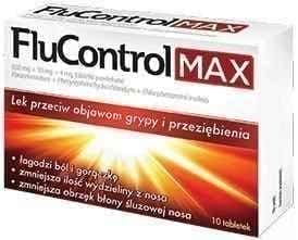 FLUCONTROL MAX, cold and flu symptoms UK