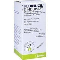 FLUIMUCIL children's juice acetylcysteine UK