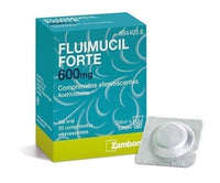 Fluimucil Forte 600 mg 10 effervescent tablets UK