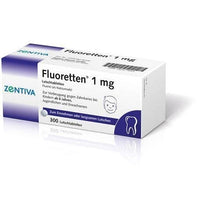 FLUORETTEN 1.0 mg tablets, Sodium fluoride, Prophylaxis UK